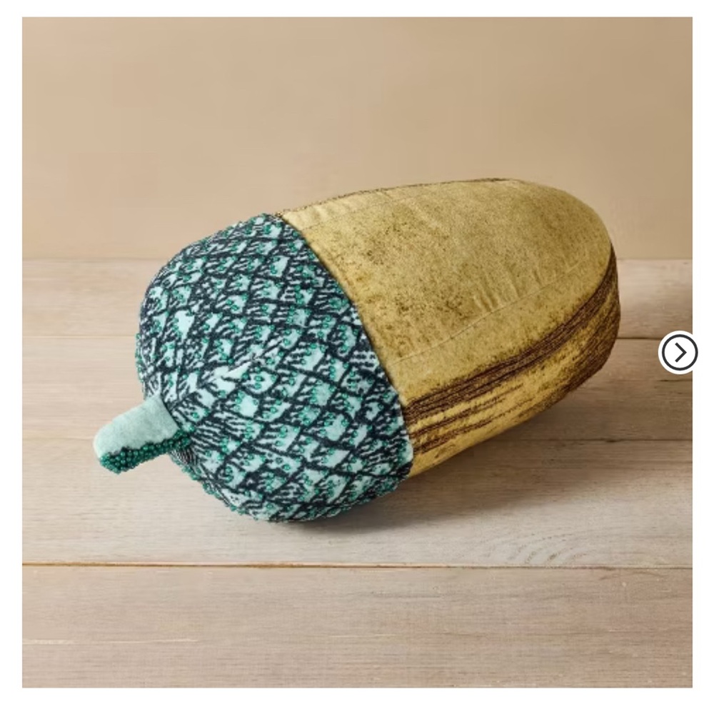 John Derian Acorn Pillow